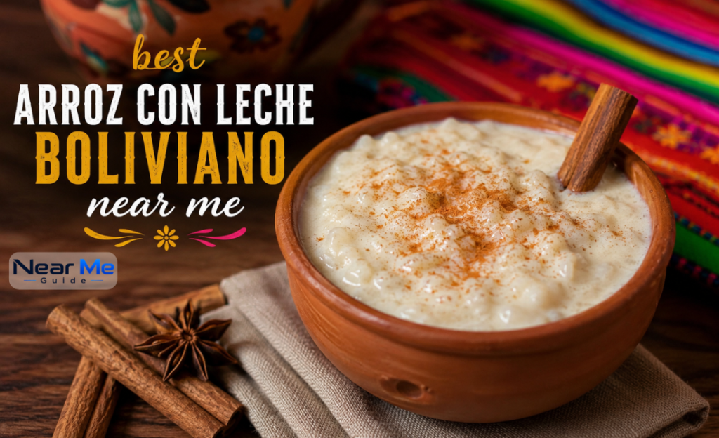 best arroz con leche boliviano near me